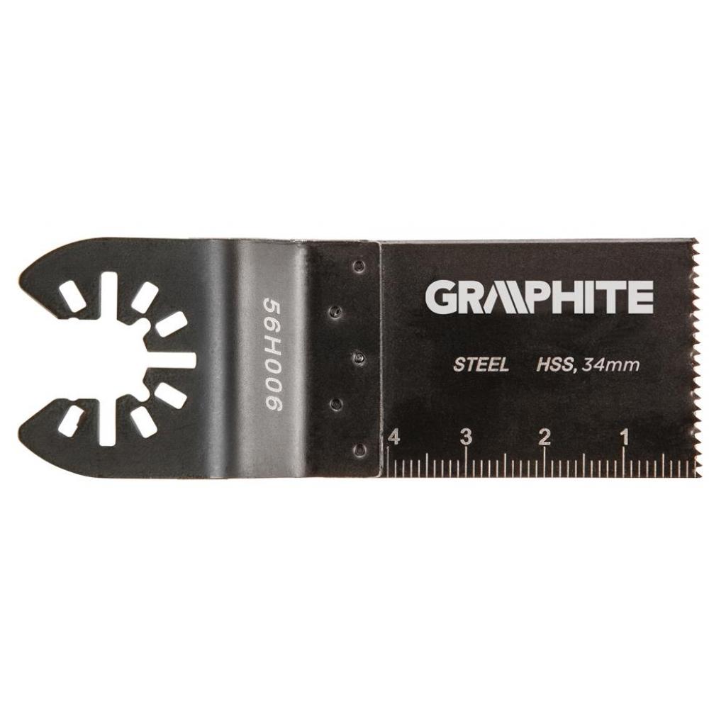 Полотно Graphite для реноватора, по дереву и металлу (56H006) - зображення 1