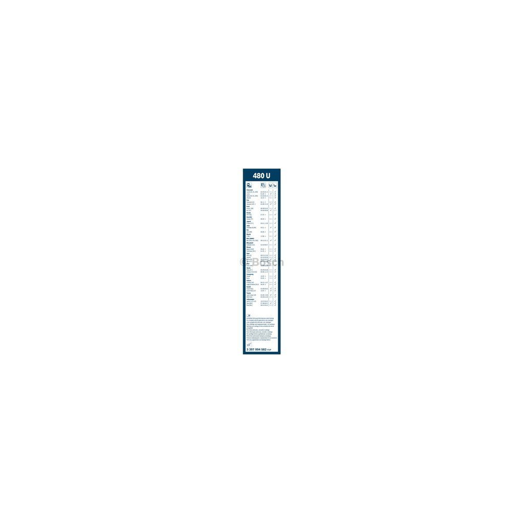 Щітка склоочисника Bosch 3 397 004 582 - зображення 3