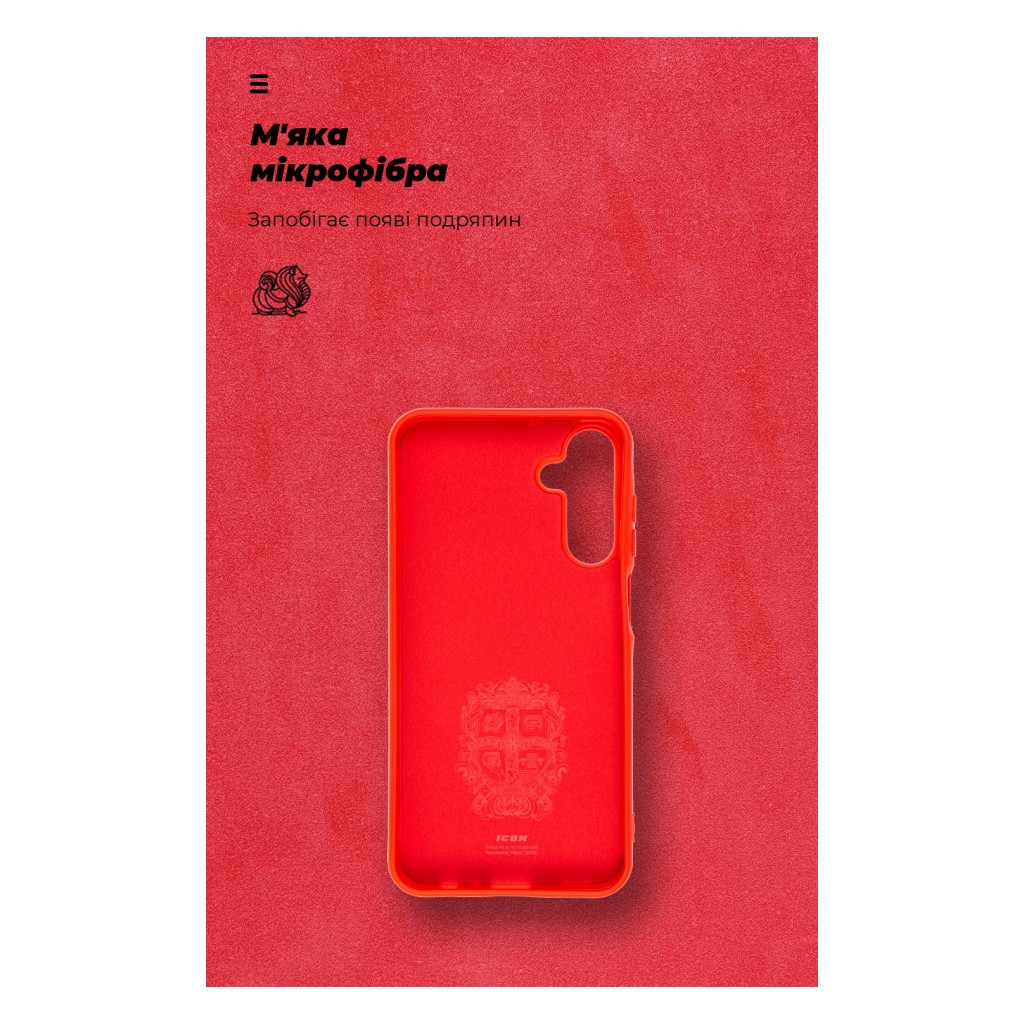 Чохол до мобільного телефона Armorstandart ICON Case Samsung A15 5G (A156) Red (ARM72486) - зображення 4