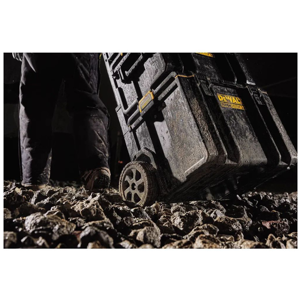 Ящик для інструментів DeWALT комплект TOUGHSYSTEM 2.0, 3 ящики на візку (DWST83401-1) - зображення 8