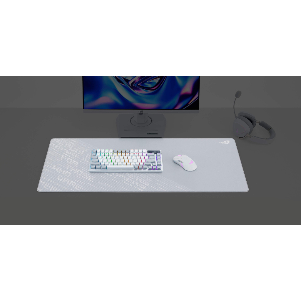 Килимок для мишки ASUS ROG Scabbard II XXL Arctic gray (90MP03H0-BPUA00) - изображение 3