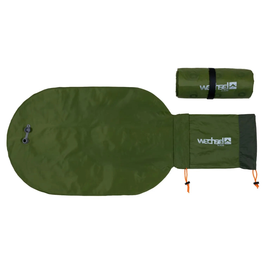 Туристичний килимок Wechsel Glacio L 186 x 64 x 8 cm TL Olive (233123) - зображення 5