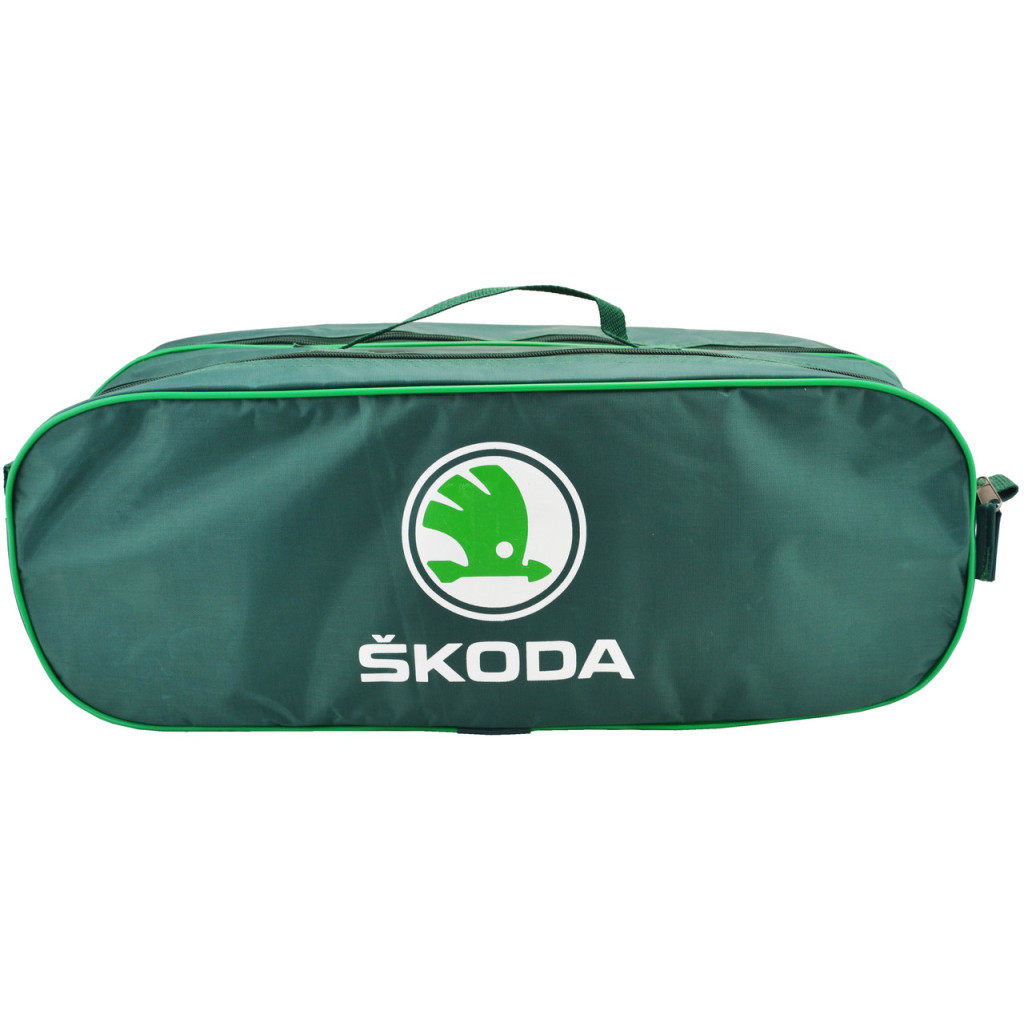 Сумка-органайзер Poputchik в багажник з логотипами Skoda (03-030-2Д) - зображення 1
