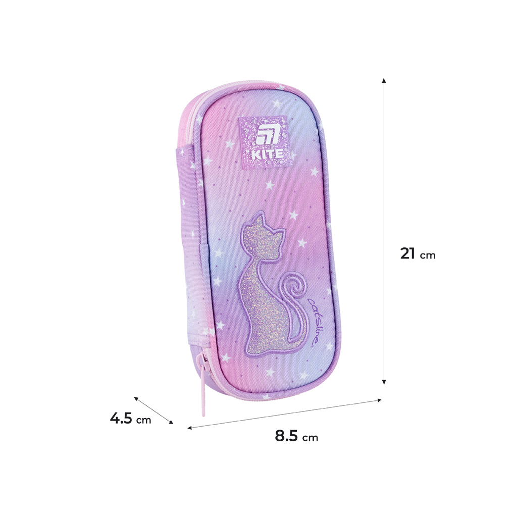 Пенал Kite 662-19 Catsline (K25-662-19) - изображение 2