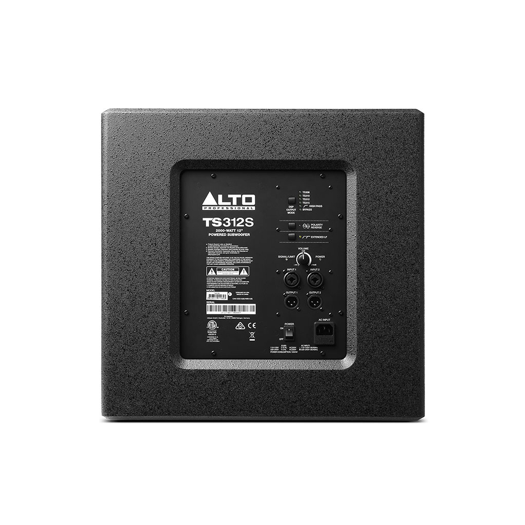 Студійний сабвуфер Alto Professional TS312S - изображение 2