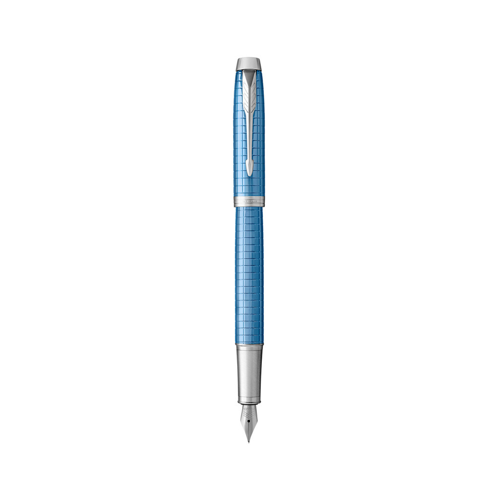 Ручка пір'яна Parker IM 17 Premium Blue CT  FP F (24 411) - зображення 2