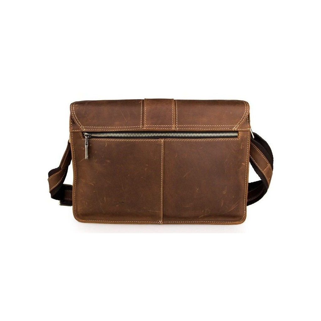 Сумка Vintage У вінтажному стилі Коричнева (14231) - зображення 6