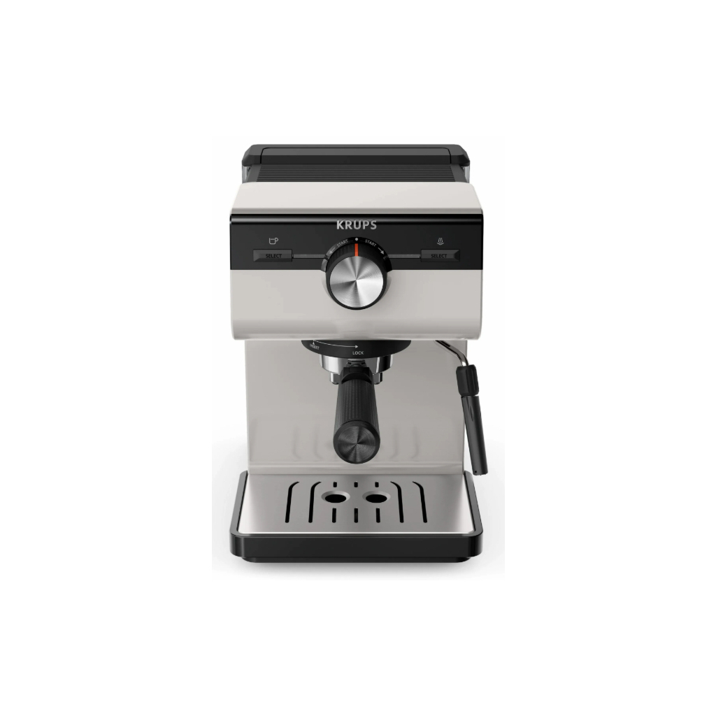 Ріжкова кавоварка еспресо Krups XP381B10 - зображення 1