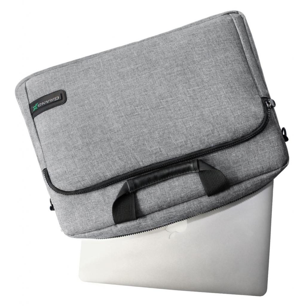 Сумка для ноутбука Grand-X 14'' SB-138 Grey (SB-138G) - зображення 6