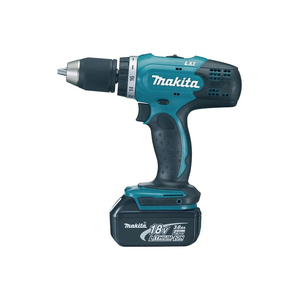 Шуруповерт Makita LXT, 3Аг х 3 шт, кейс, 42/27 Нм (DDF453RFE3) - зображення 2