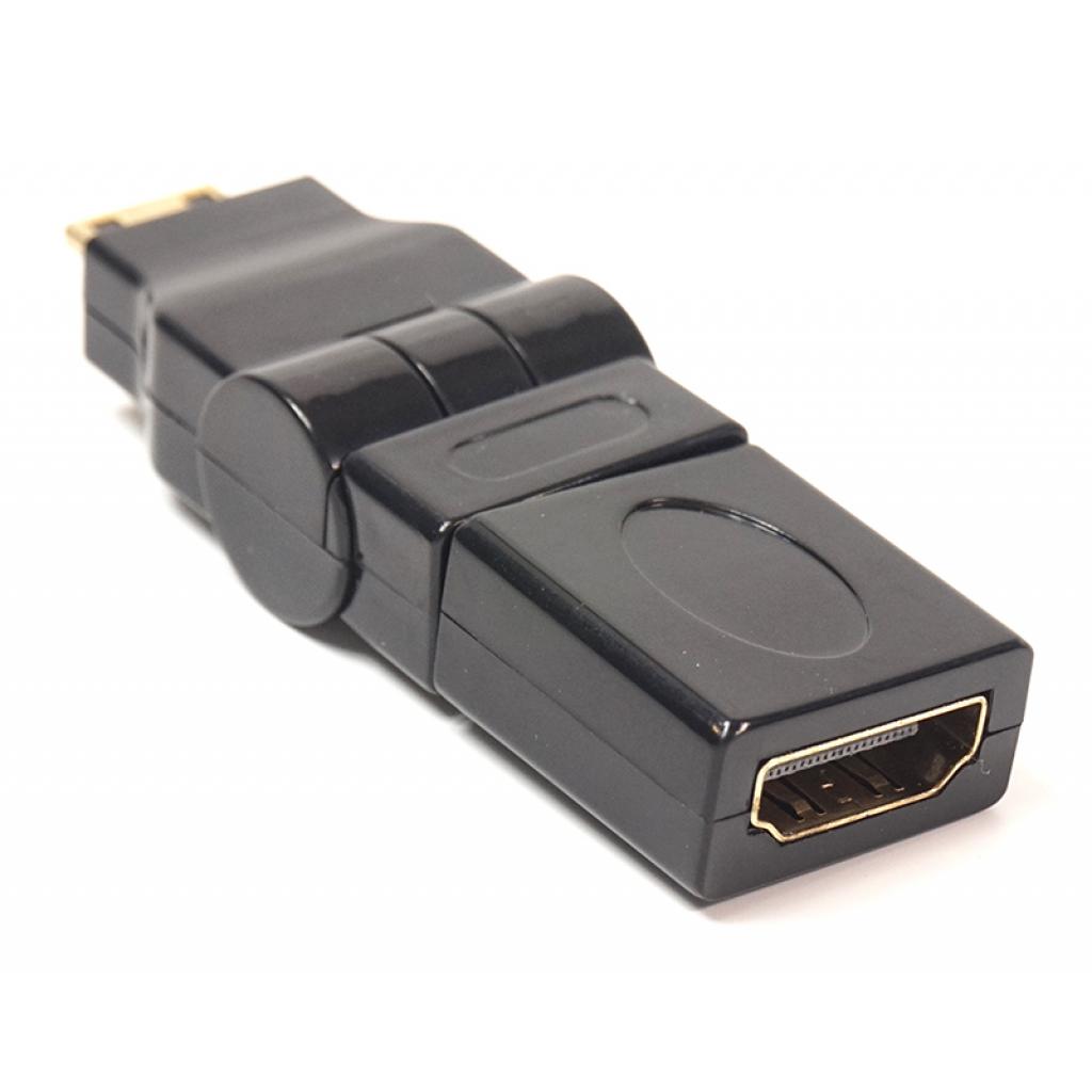 Перехідник mini HDMI AM to HDMI AF PowerPlant (KD00AS1300) - зображення 1