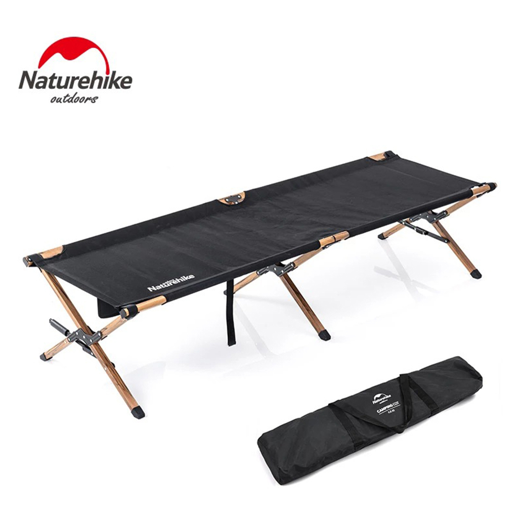 Розкладачка Naturehike XJC03 NH19X003-C Black (6927595735404) - зображення 3