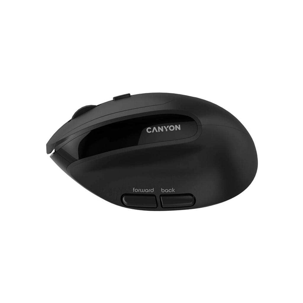 Мишка Canyon MW-25 LED Silent Wireless/Bluetooth Black (CNS-CMSW25) - зображення 9