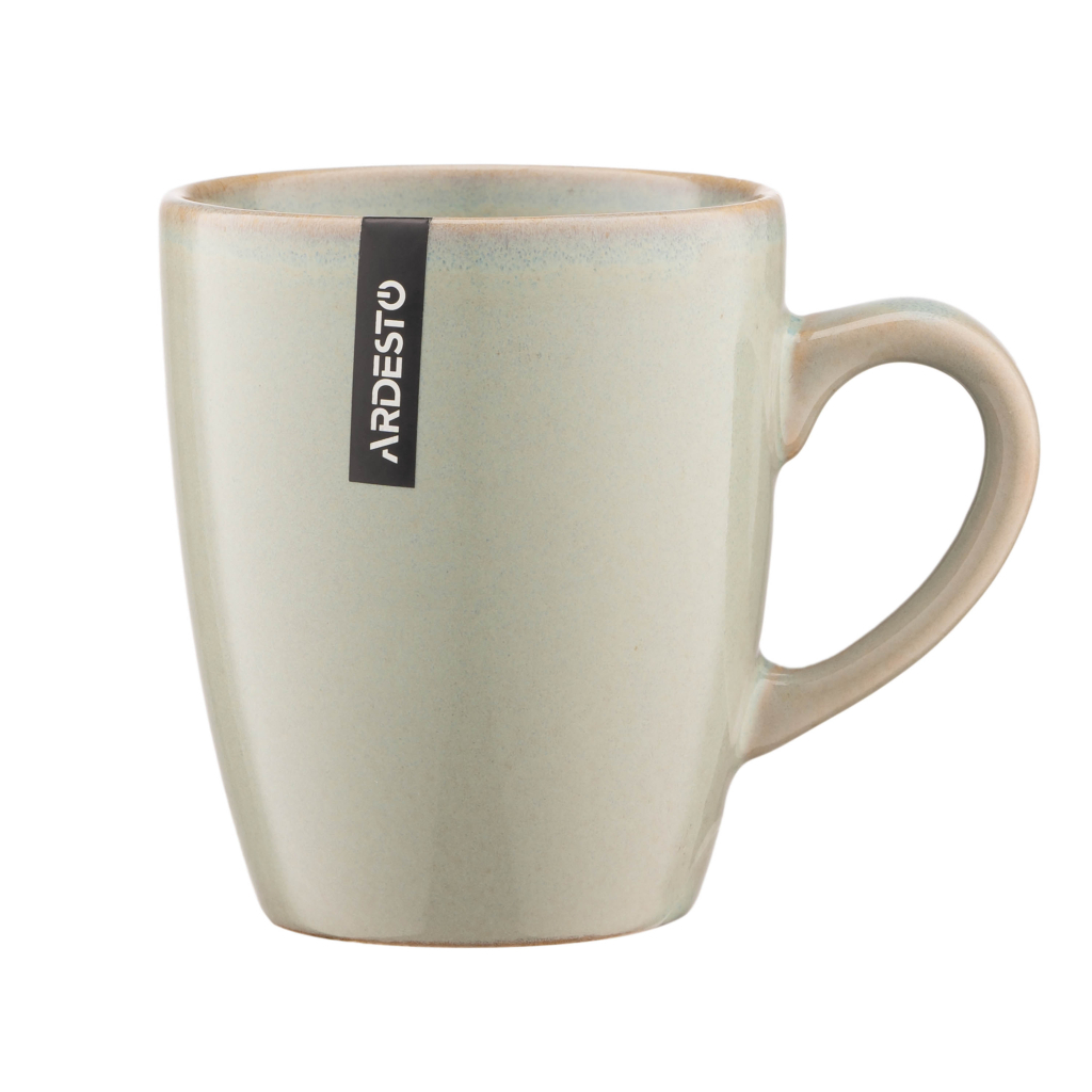 Чашка Ardesto Lecco, 390мл, кераміка, сірий (AR2939LRG) - зображення 5