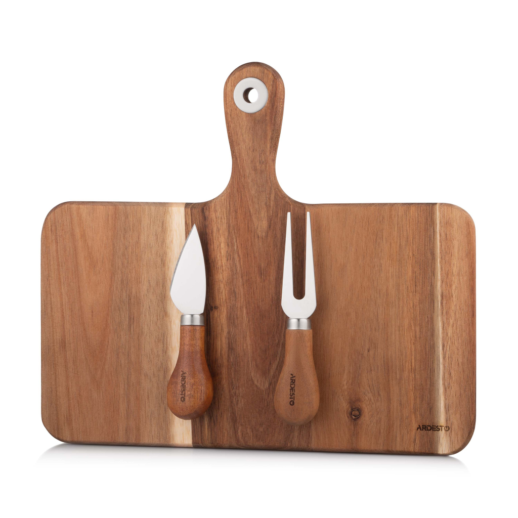 Дошка для подачі Ardesto Midori, для сиру 3 предмети (AR0930) - зображення 3