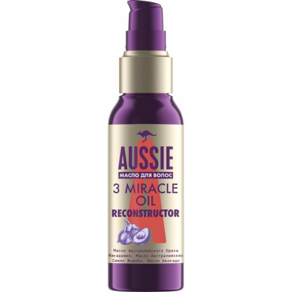 Олія для волосся Aussie 3 Miracle Oil Reconstructor 100 мл (8001841043906) - зображення 2