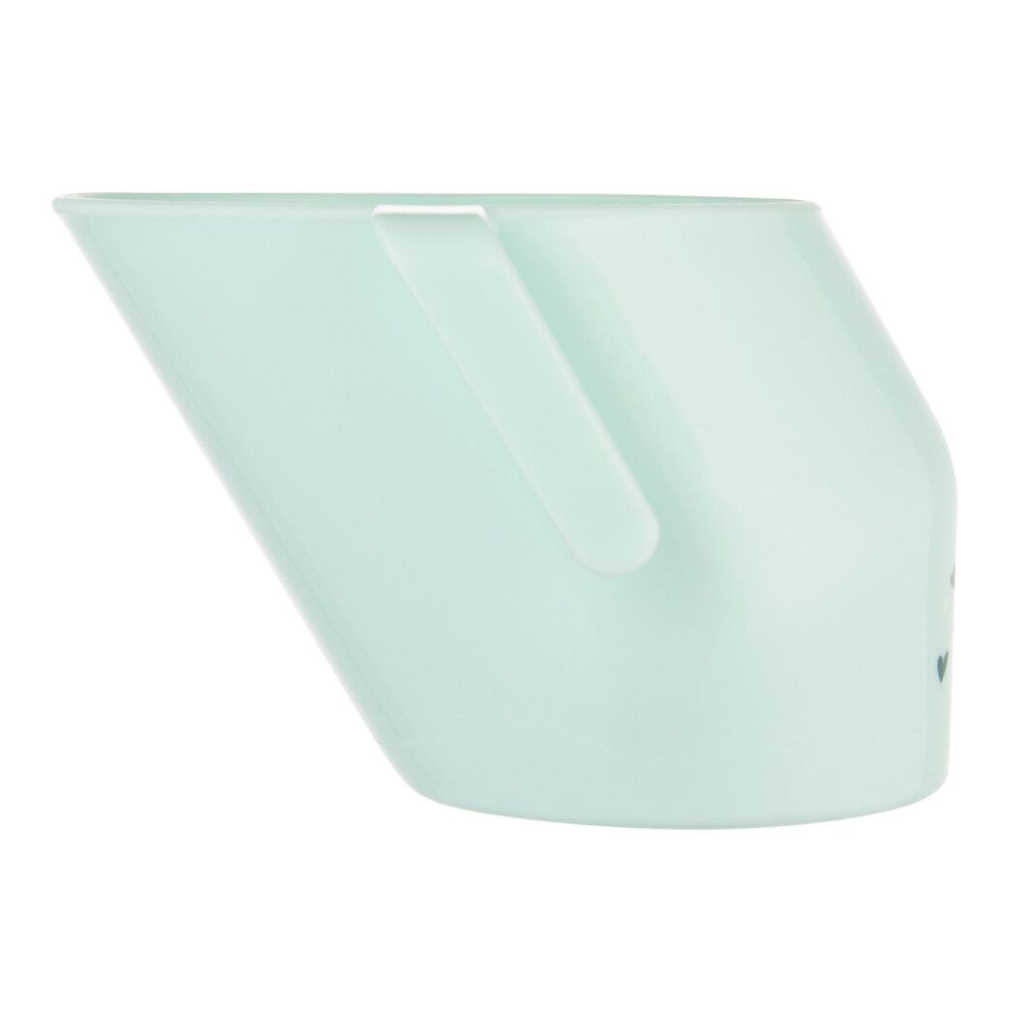 Набір дитячого посуду Canpol babies ергономічна кружка для навчання самостійного пиття, бірюзова (74/060_tur) - зображення 3