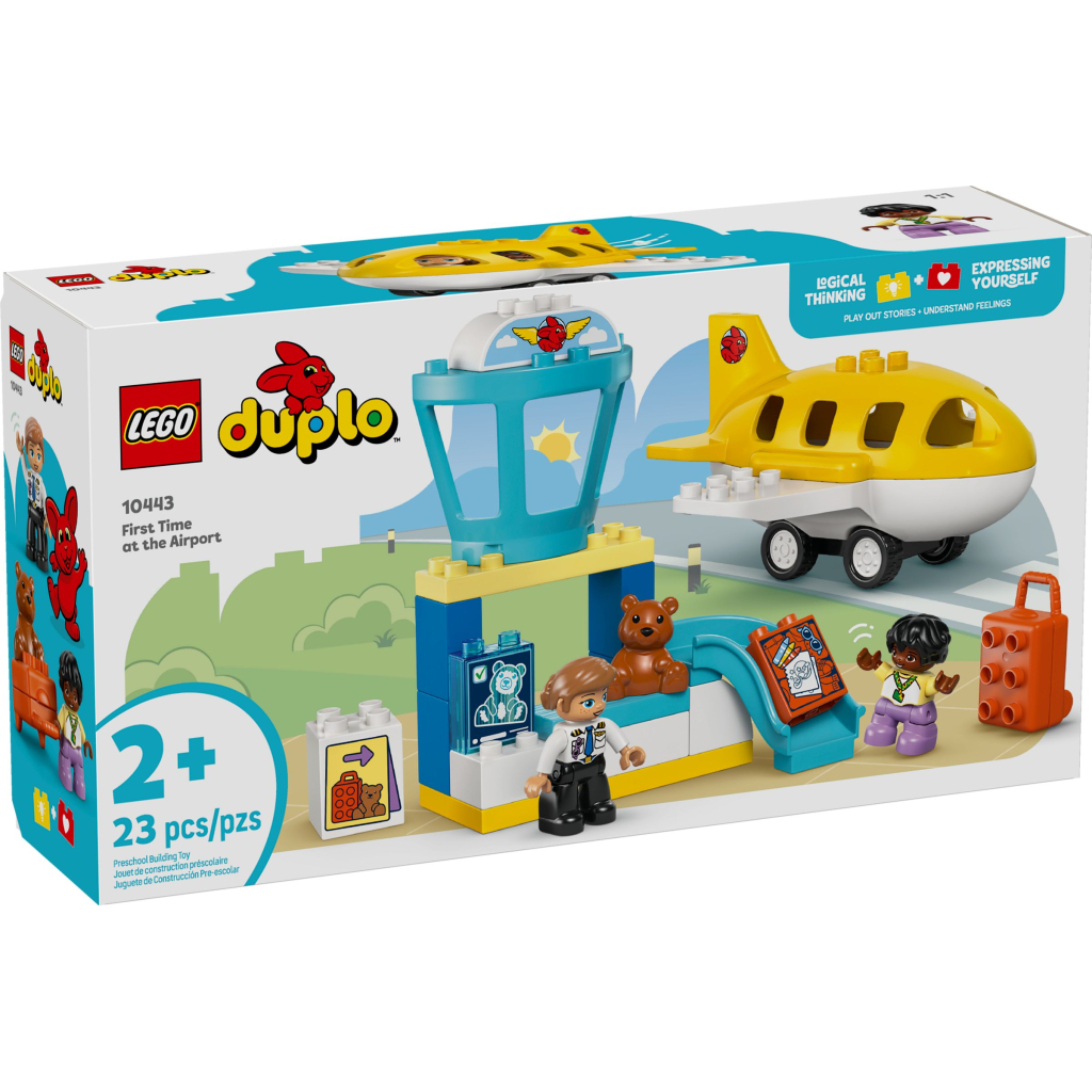 Конструктор LEGO DUPLO Вперше в аеропорту (10443-) - зображення 1