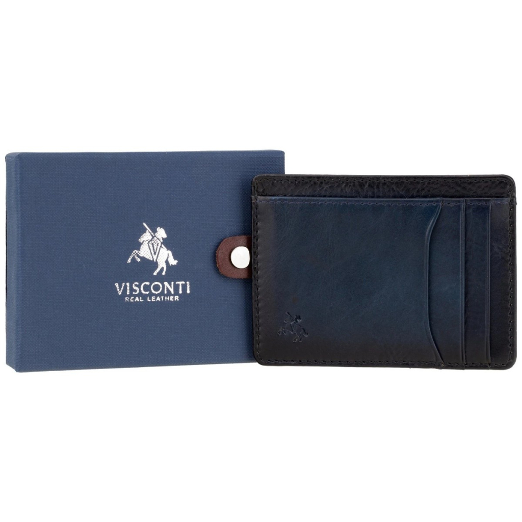 Кардхолдер Visconti AT67 Madison Burnish Blue (AT67 BLUE) - изображение 7