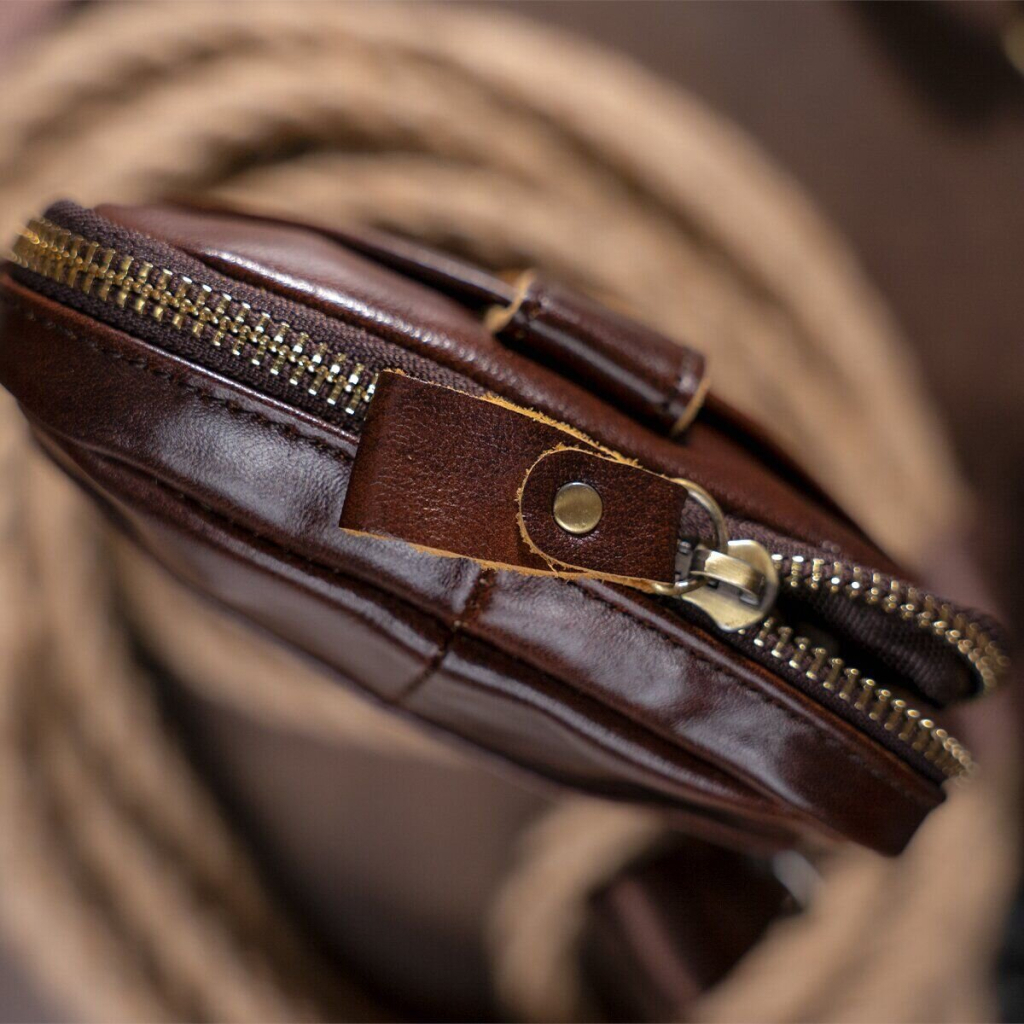 Сумка Vintage Коричнева (14728) - зображення 9