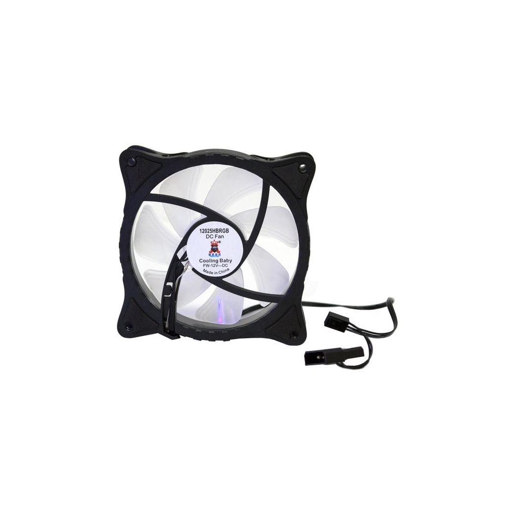 Кулер до корпусу Cooling Baby 12025HBRGB - зображення 1