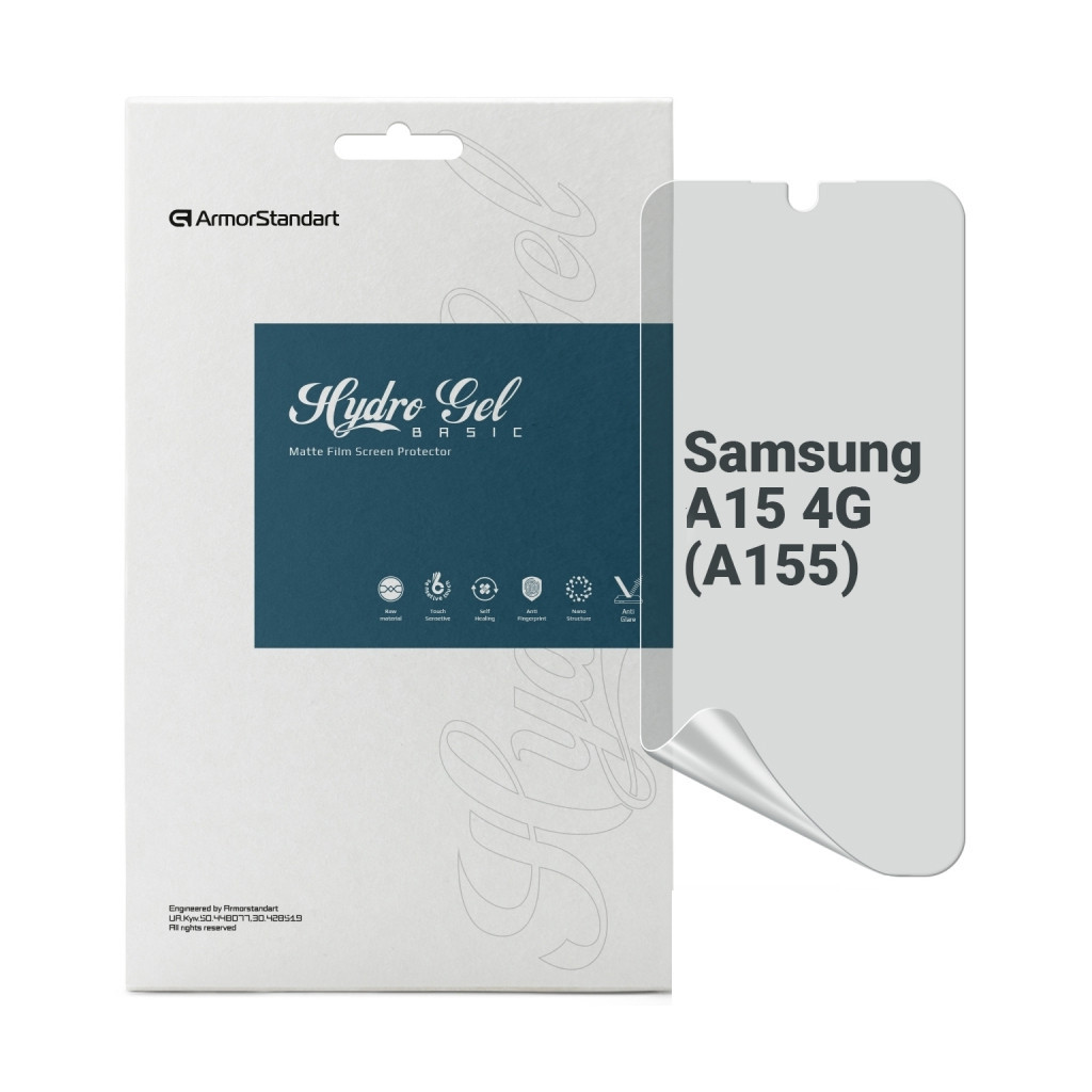 Плівка захисна Armorstandart Matte Samsung A15 4G (A155) (ARM72456) - зображення 1