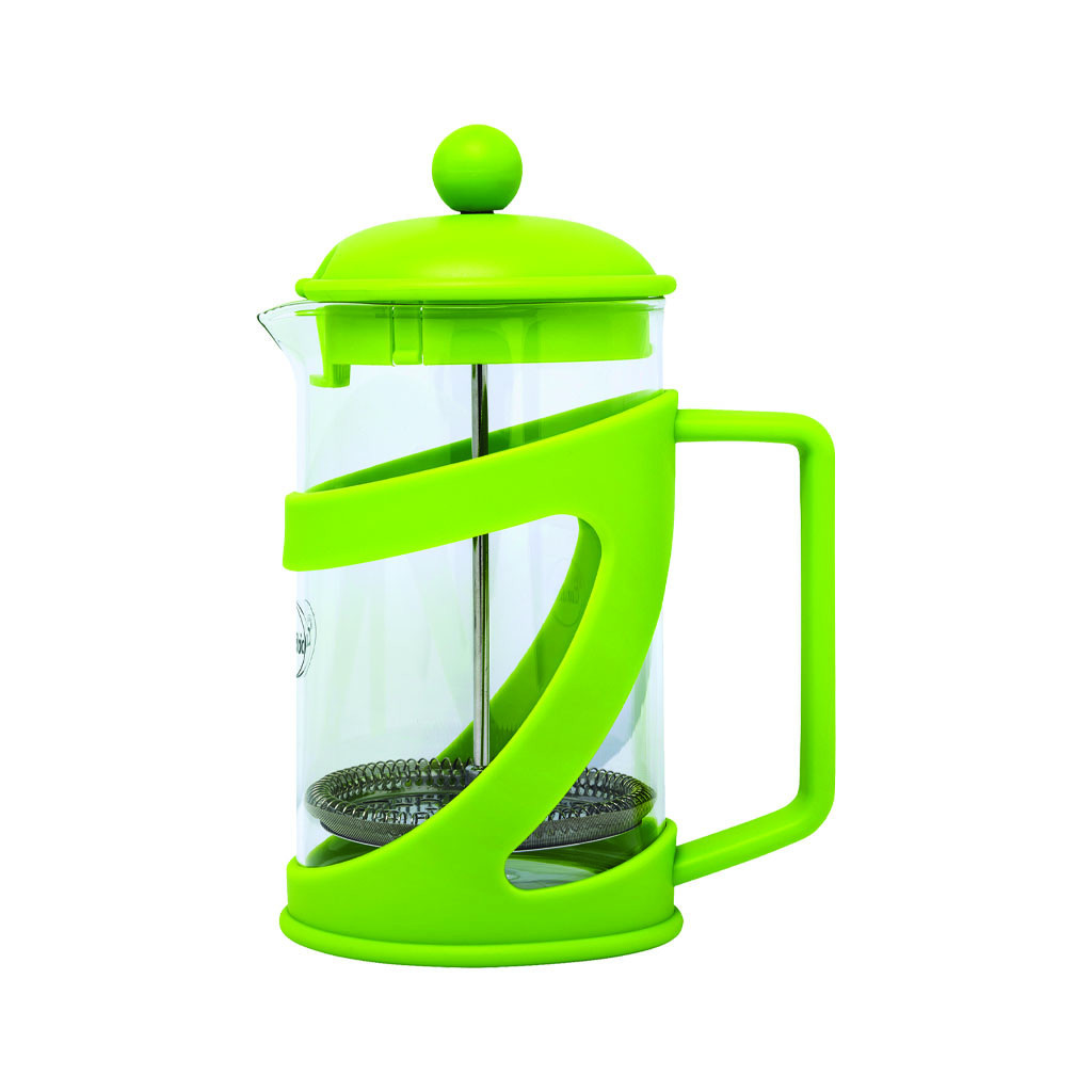 Френч-прес Con Brio Пластик 800 мл Зелений (CB-5480-green) - зображення 1