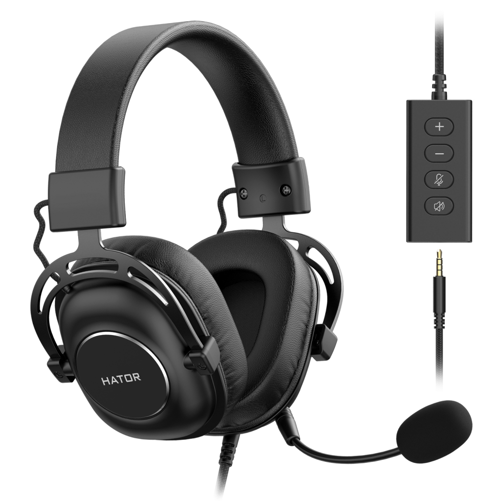 Навушники Hator Hypergang 7.1X USB Black (HTA-844) - зображення 1