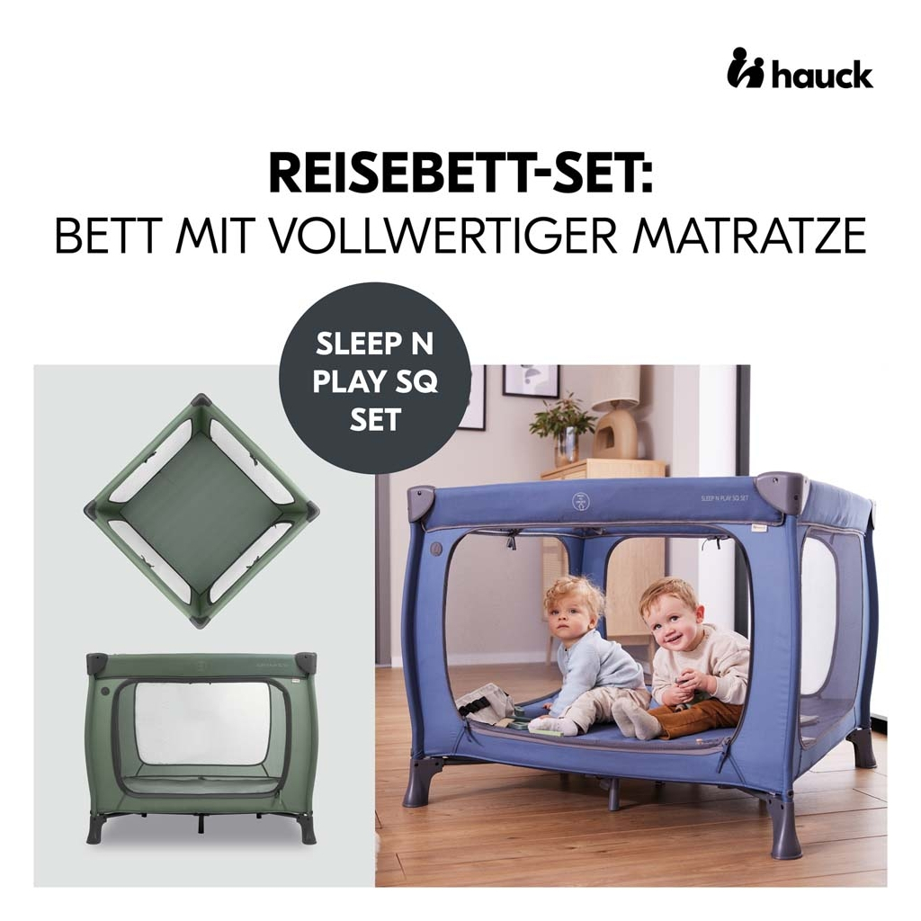Дитячий манеж Hauck Sleep N Play SQ Dark Green (60673-5) - зображення 10