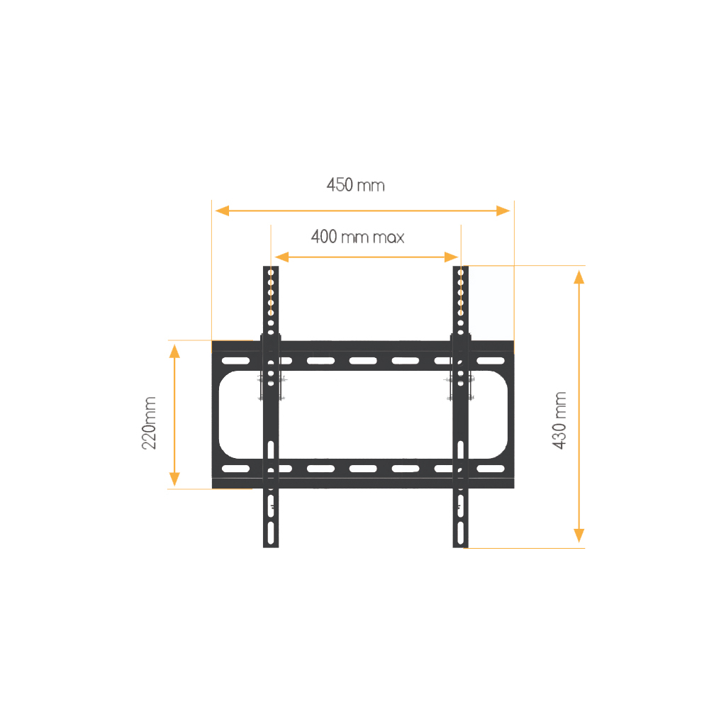 Кронштейн ACCLAB AL-FR40/T (1283126485794) - зображення 2