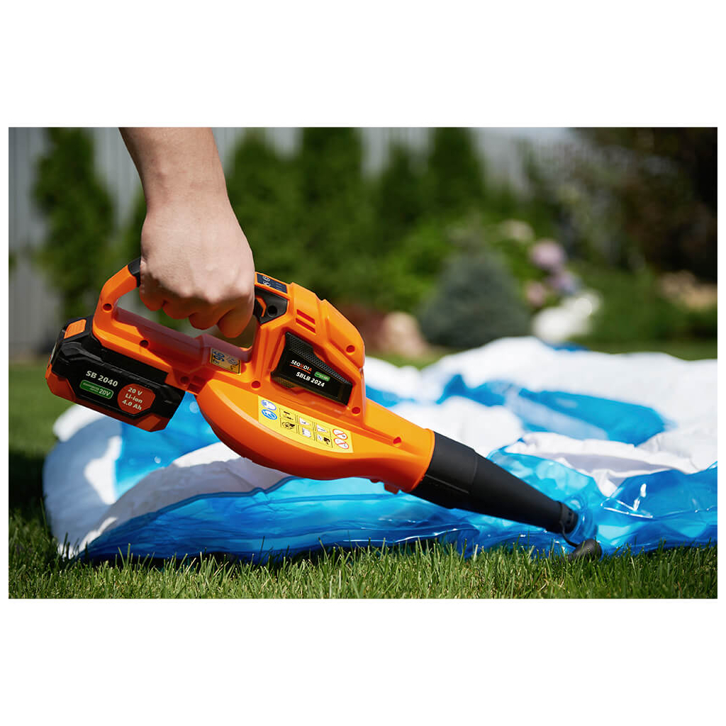 Повітродувка SEQUOIA 20V, 4Ah, 245 куб. м/год, 241 км/год, 13500 об/хв (SBLB2024-EV) - зображення 7