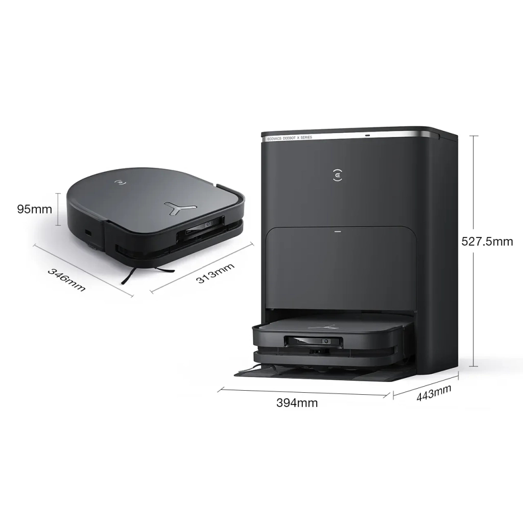 Пилосос Ecovacs DEEBOT X5PRO OMNI (DDX39 BLACK) - зображення 5