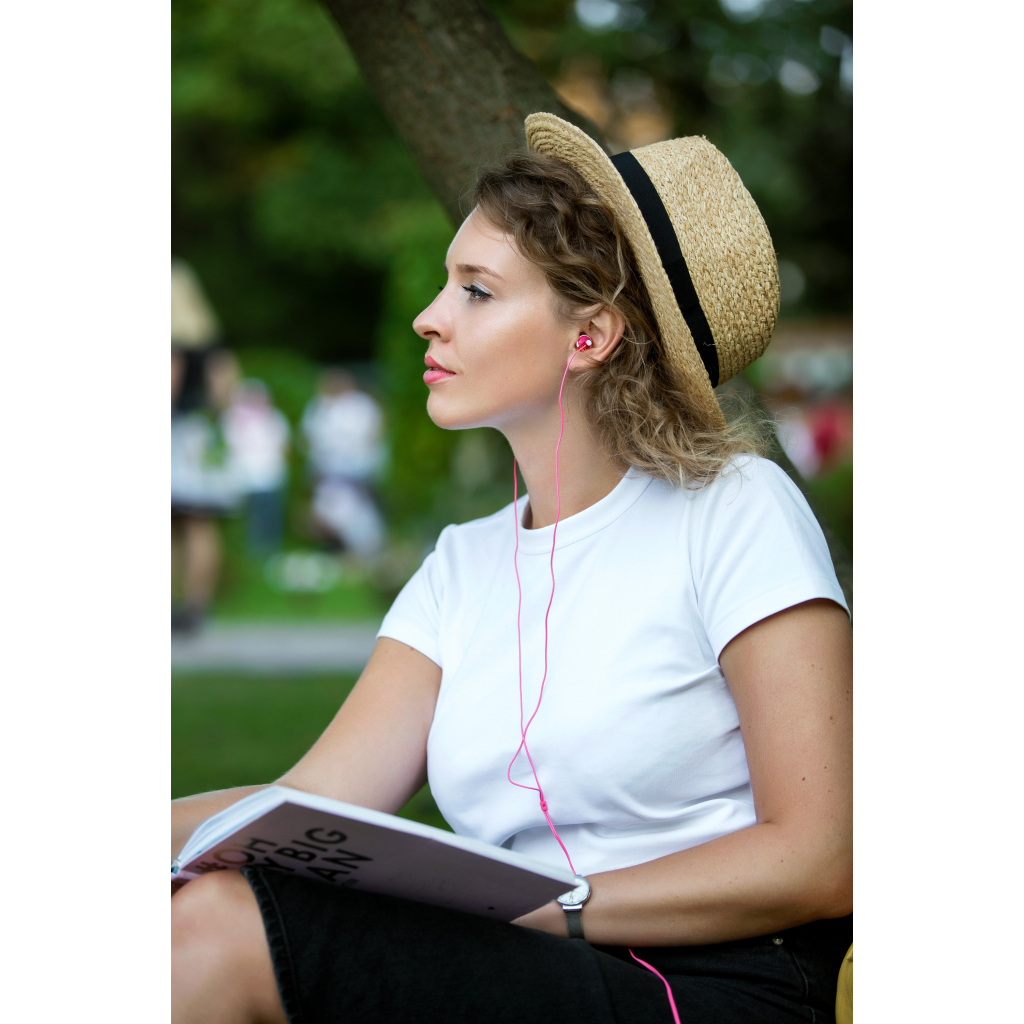 Навушники Panasonic RP-HJE119EEA Pink - зображення 4