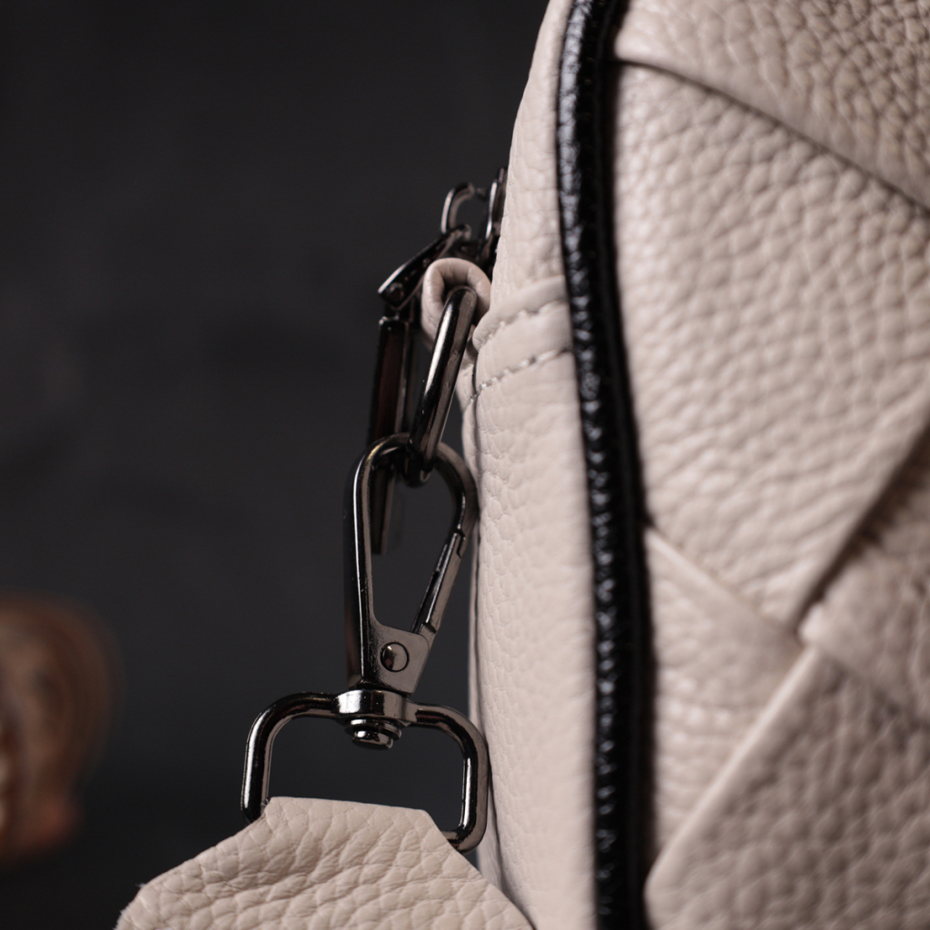 Сумка Vintage З натуральної шкіри Біла (22407) - зображення 11