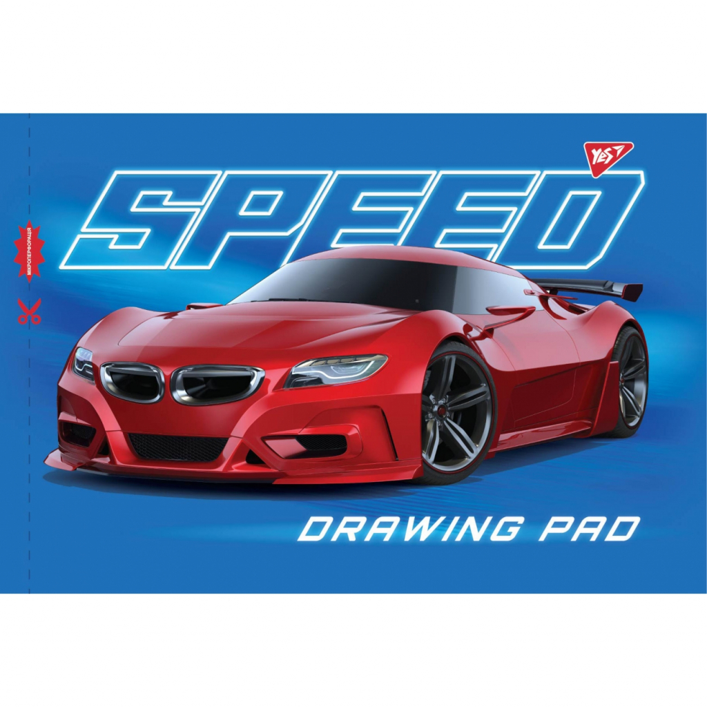 Альбом для малювання Yes А4 скоба, з перфорацією, 12 аркушів (130433) - зображення 6