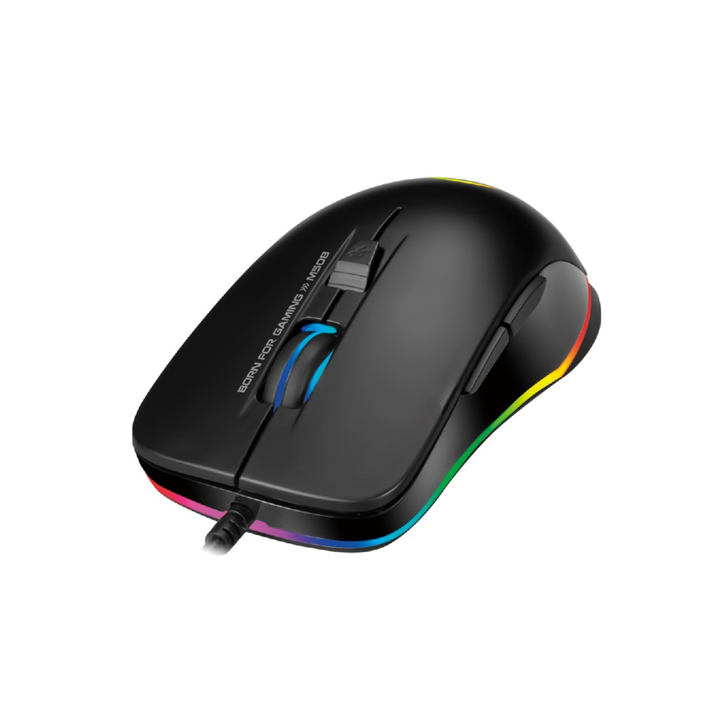 Мишка Marvo M508 Multi-LED USB Black - зображення 2