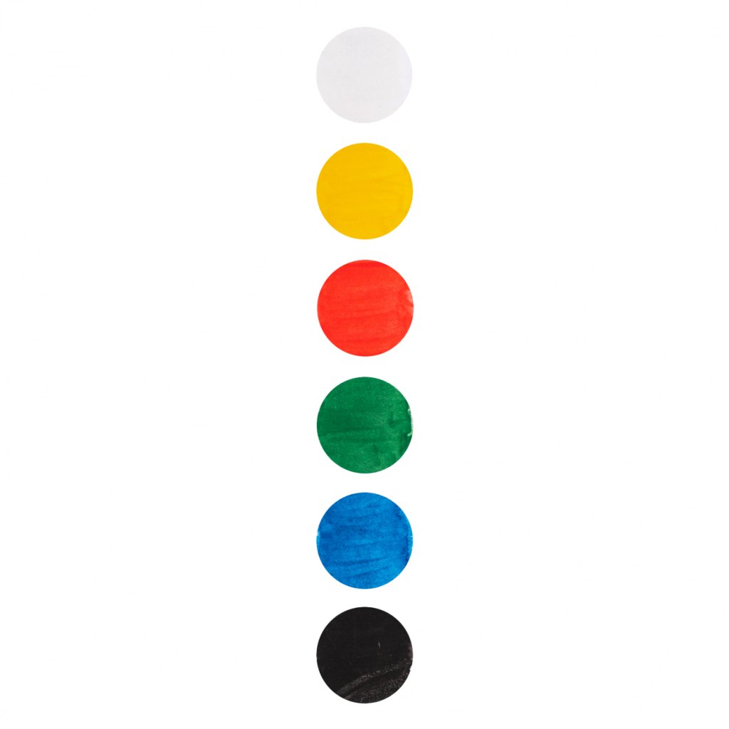 Акварельні фарби Yes Pusheen 6 кольорів медові б/п (110273) - изображение 5