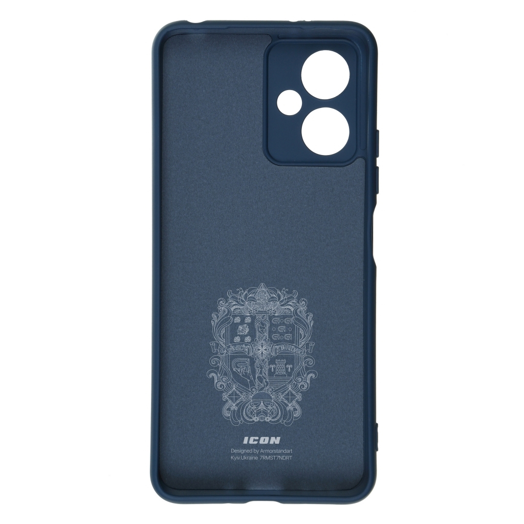 Чохол до мобільного телефона Armorstandart ICON Case Xiaomi Redmi Note 12 5G Dark Blue (ARM65194) - зображення 2