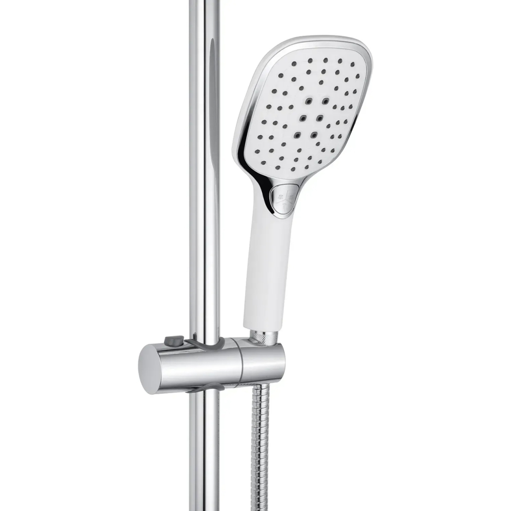 Душовий гарнітур Kroner Armada-W063 + змішувач Armada-W010 + змішувач Bidet-C082 (CVS30213) - зображення 7