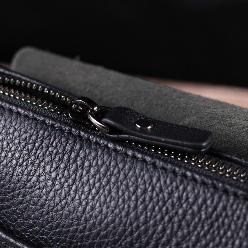 Сумка Canpellini З натуральної шкіри Чорна (21564) - зображення 11