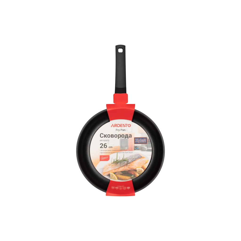 Сковорода Ardesto Gemini Foggia 26 см Black (AR1926FG) - зображення 2