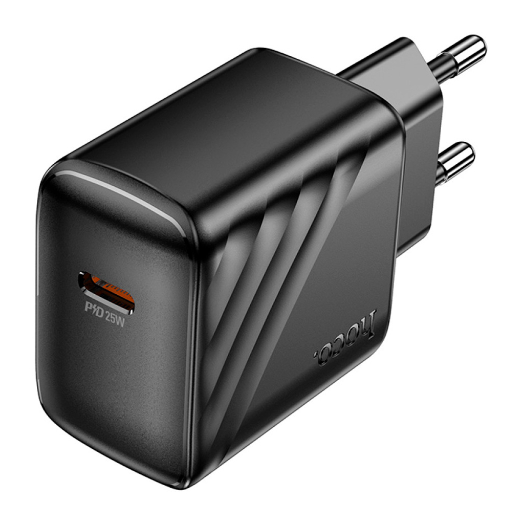 Зарядний пристрій HOCO CS24A Puerto USB-C PD25W Black (6942007639750) - зображення 3
