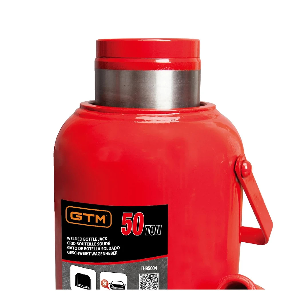 Домкрат GTM гідравлічний пляшковий 50т (280-450мм) (TH95004) - зображення 2