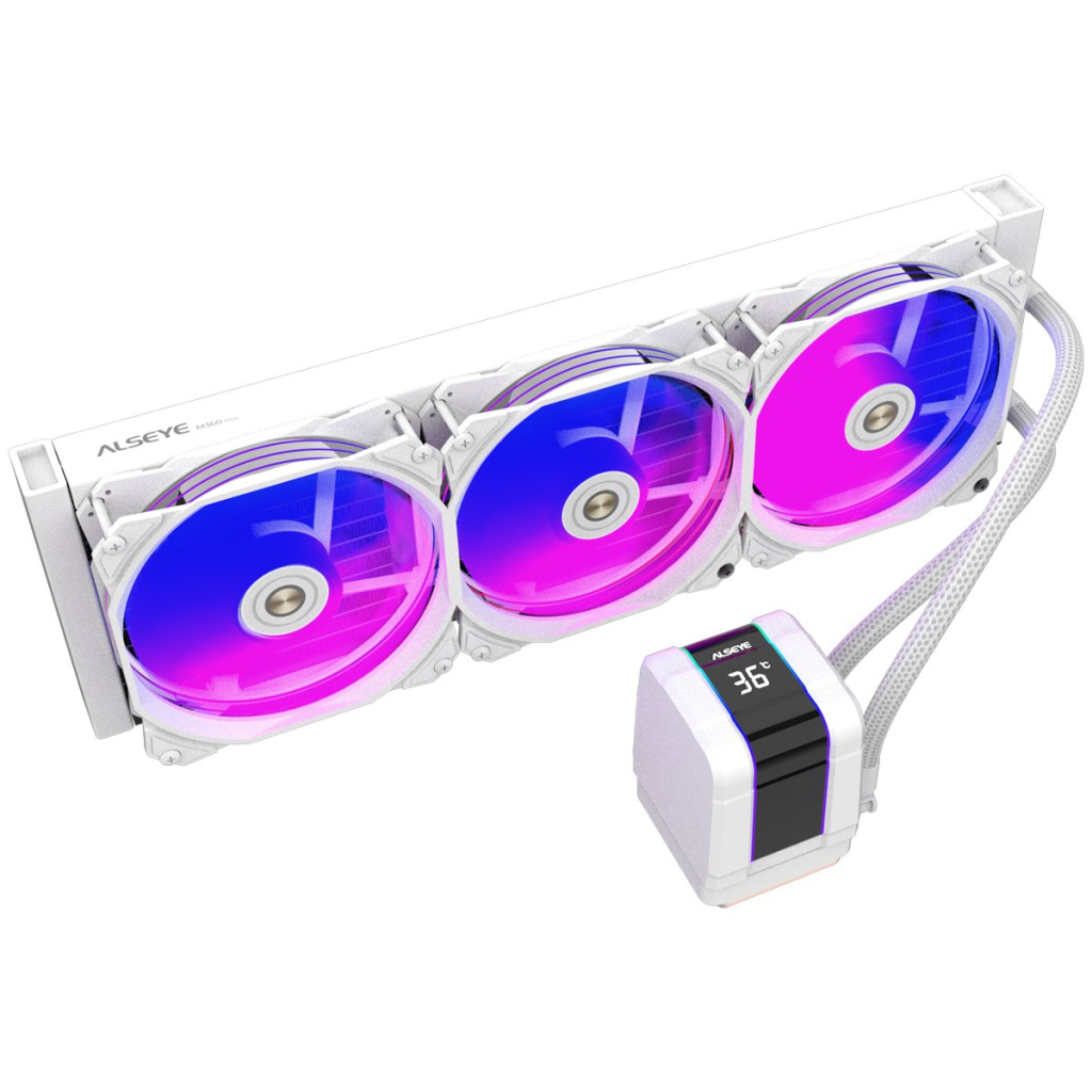 Система рідинного охолодження Alseye M360-PLUS-W II (AS.02.01.0032) - зображення 1