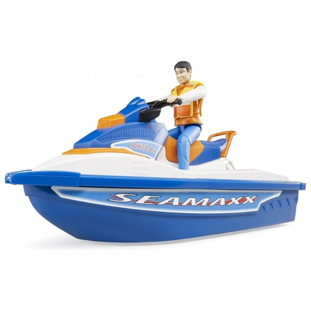 Спецтехніка Bruder водний мотоцикл з водієм (63150) - зображення 2