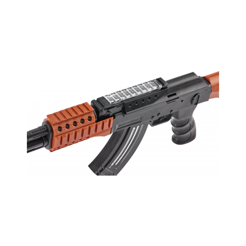 Іграшкова зброя ZIPP Toys Автомат світлозвуковою AK47, чорний (827B) - зображення 5