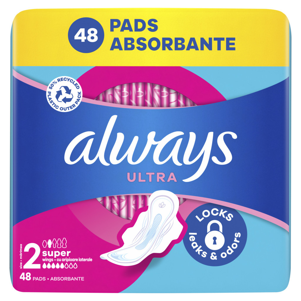 Гігієнічні прокладки Always Ultra Super (Розмір 2) 48 шт. (8700216450294) - изображение 1