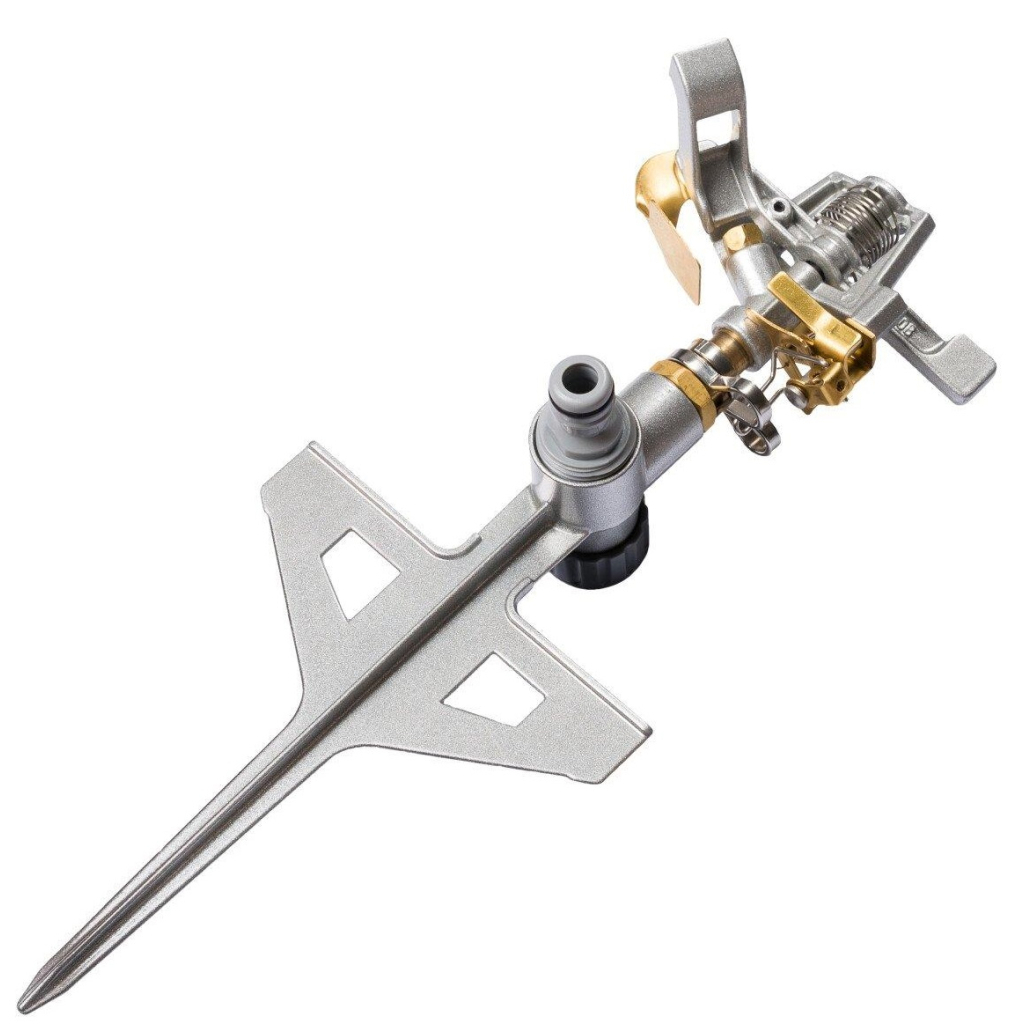 Зрошувач Karcher пульсуючий Cellfast LUX, металевий, до 530 м2 (52-160) - изображение 1