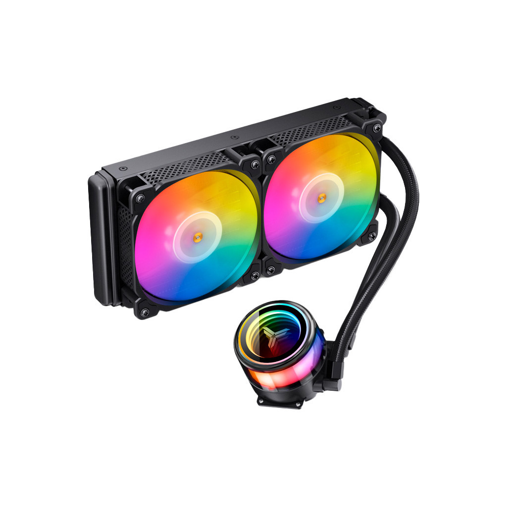 Система рідинного охолодження JONSBO TW7-240 ARGB Black - зображення 2