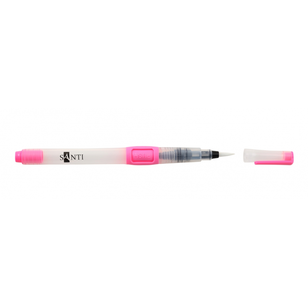 Пензлик для малювання Santi круглий з резервуаром №2 (small), Highly Pro (310842) - зображення 1